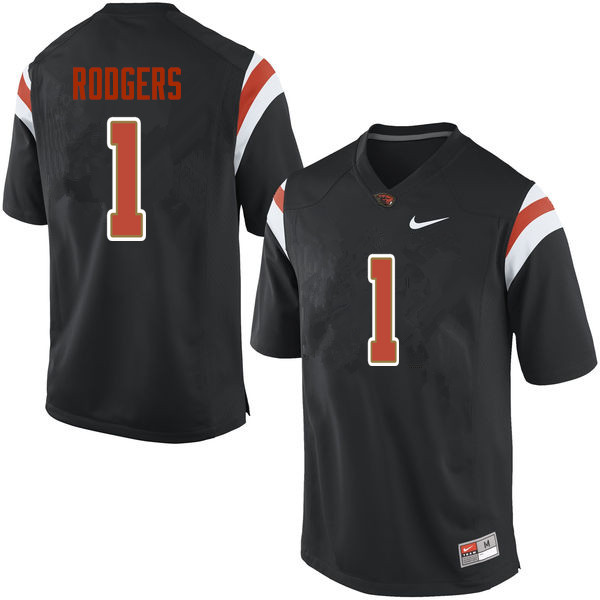 Youth Oregon State Beavers #1 Jacquizz Rodgers College Football Jerseys Sale-Black - Click Image to Close